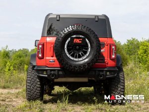 Ford Bronco Rear Bumper - Tubular - w/ Black Series Cube Lights Ford Bronco Rear Bumper - Tubular - w/ Black Series Cube Lights